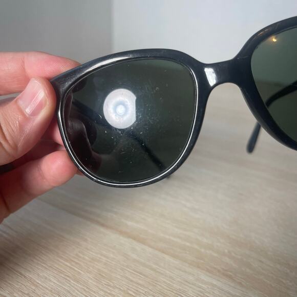 Vintage Bausch and Lomb Sunglasses Frame France Polished Black READ - Picture 13 of 16